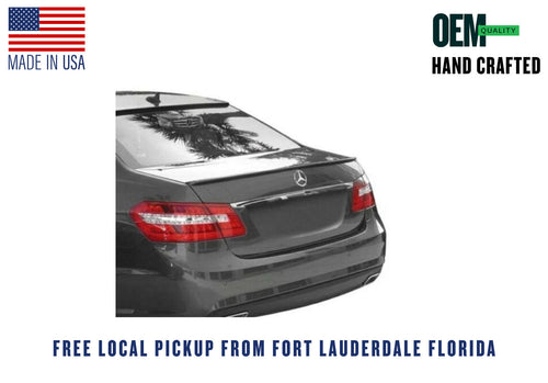 2010-2016 Mercedes E-Class Sedan Factory Style Rear Lip Spoiler