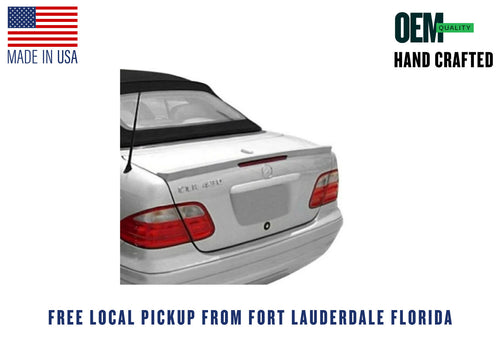 1998-2002 Mercedes CLK Cabrio Lorinser Style Rear Lip Spoiler