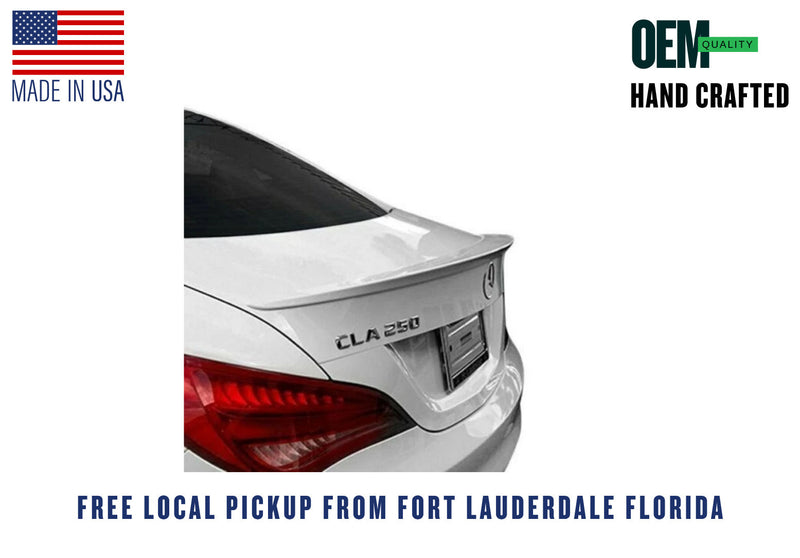 Load image into Gallery viewer, 2013-2019 Mercedes CLA Sedan Factory Style Rear Lip Spoiler
