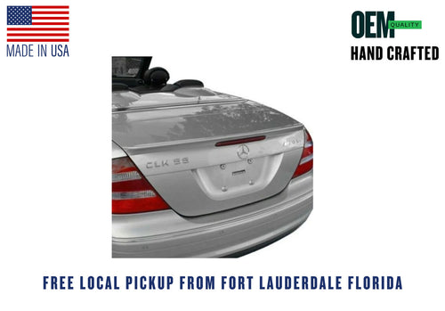 2003-2009 Mercedes CLK Cabrio AMG Style Rear Lip Spoiler