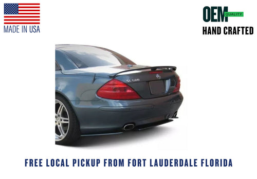 2002-2011 Mercedes SL Euro Style 3pc Rear Bumper Skirt