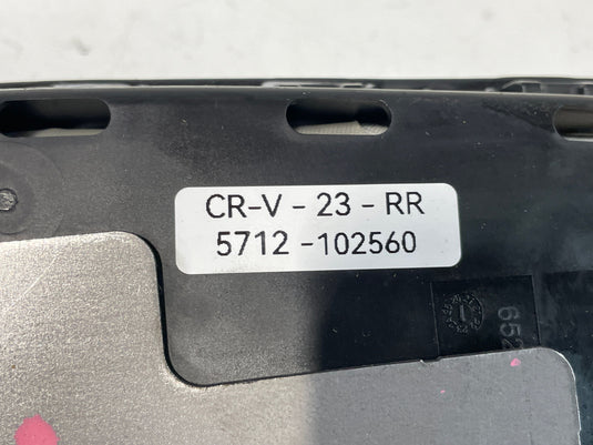 2023 - 2025 HONDA CR-V REAR RIGHT PASSENGER SIDE SEAT AIRBAG