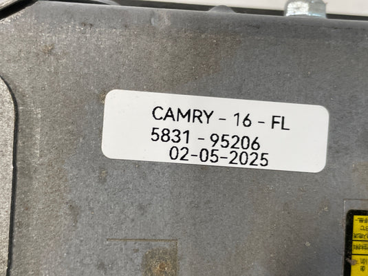 2015-2017 TOYOTA CAMRY FRONT LEFT DRIVER SIDE KNEE AIRBAG AIR BAG