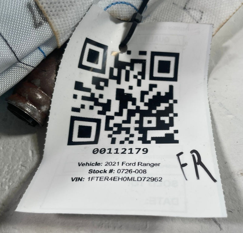 Load image into Gallery viewer, 2019-23 FORD RANGER FRONT RIGHT PASSENGER SIDE SEAT AIRBAG AIR BAG 2.3L # 112179
