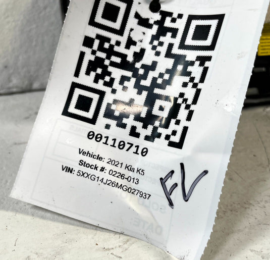 2021 - 2024 KIA K5 FRONT LEFT DRIVER SIDE KNEE AIRBAG AIR BAG