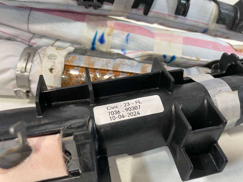 Load image into Gallery viewer, 2022 - 2024 HONDA CIVIC LEFT DRIVER SIDE ROOF CURTAIN AIRBAG AIR BAG # 90307
