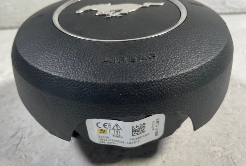 Load image into Gallery viewer, 2018 - 2023 FORD MUSTANG FRONT LEFT SIDE STEERING WHEEL AIRBAG AIR BAG # 113512
