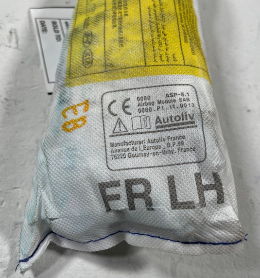 2019 - 2026 GENESIS G70 FRONT LEFT DRIVER SIDE SEAT AIRBAG AIR BAG