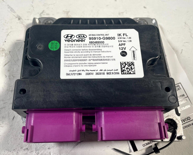 Load image into Gallery viewer, 2022 - 2023 GENESISI G70 RESTRAINT DIAGNOSTIC CONTROL MODULE UNIT # 113838
