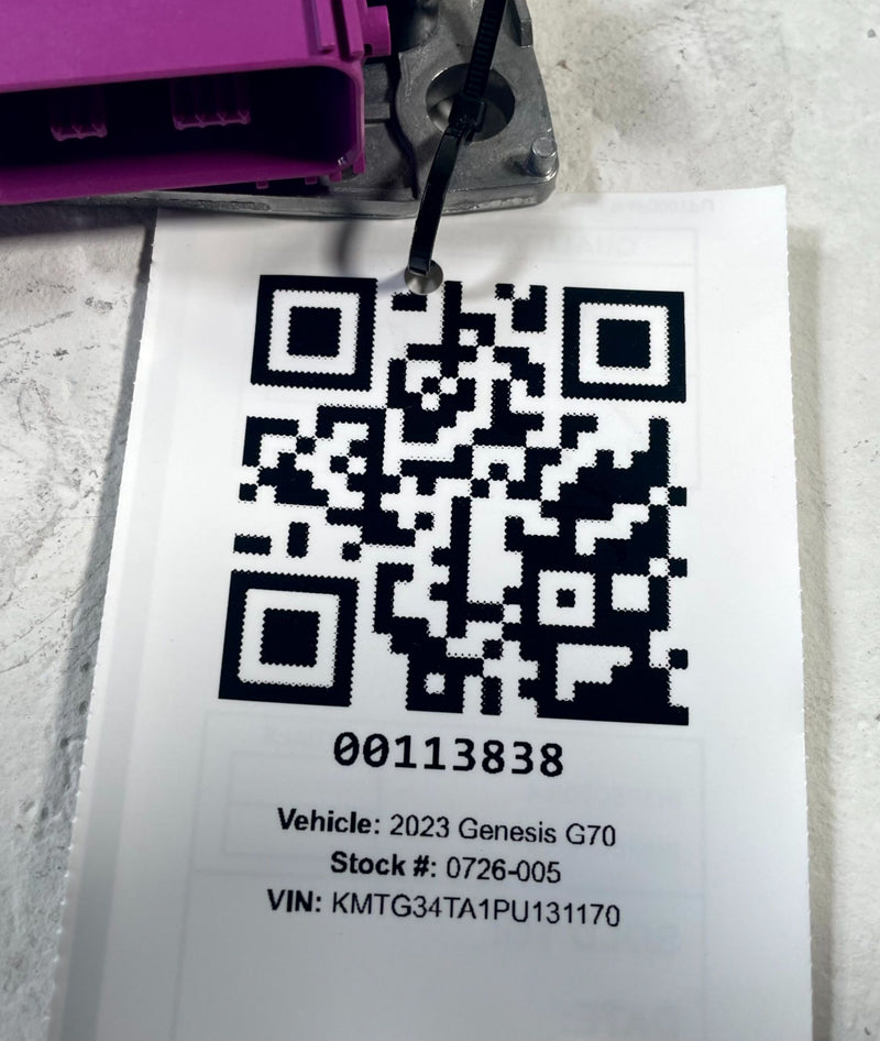 Load image into Gallery viewer, 2022 - 2023 GENESISI G70 RESTRAINT DIAGNOSTIC CONTROL MODULE UNIT # 113838
