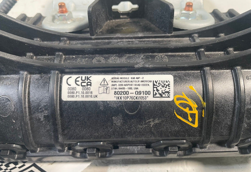 Load image into Gallery viewer, 2019 - 2026 GENESIS G70 FRONT LEFT SIDE LOWER KNEE AIRBAG AIR BAG # 113884
