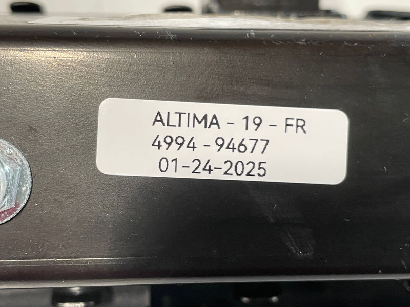 Load image into Gallery viewer, 2019-2021 NISSAN ALTIMA RIGHT PASSENGER SIDE KNEE AIRBAG AIR BAG BLACK # 94677
