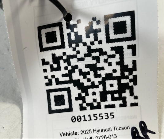 2022-2026 HYUNDAI TUCSON FRONT RIGHT PASSENGER SIDE SEAT AIR BAG AIRBAG