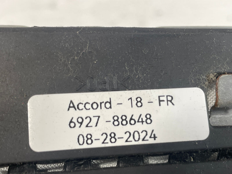 Load image into Gallery viewer, 2018 - 2022 HONDA ACCORD FRONT RIGHT PASSENGER SIDE DASH KNEE AIRBAG # 88648
