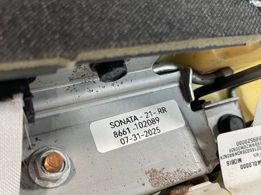 2020 - 2022 HYUNDAI SONATA REAR RIGHT SEAT BOLSTER AIR BAG 80640-L0000