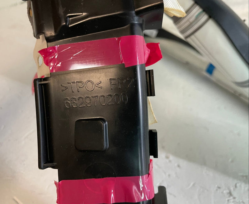 Load image into Gallery viewer, 2018 - 2024 TOYOTA CAMRY FRONT RIGHT PASSENGER SIDE ROOF CURTAIN AIRBAG # 115695
