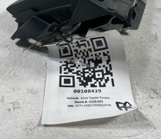 2022-2026 TOYOTA TUNDRA SEQUOIA FRONT RIGHT PASSENGER RIGHT KNEE AIRBAG