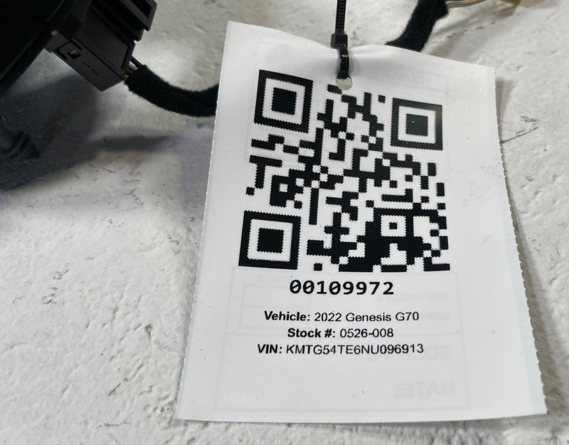 Load image into Gallery viewer, 2022 - 2023 GENESIS G70 STEERING WHEEL COLUMN CLOCK SPRING ASSEMBLY # 109972
