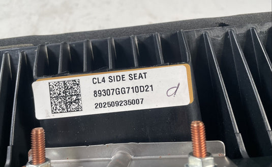 2025-26 KIA K4 REAR LEFT DRIVER SIDE SEAT BOLSTER AIRBGAG 89307GG710D21
