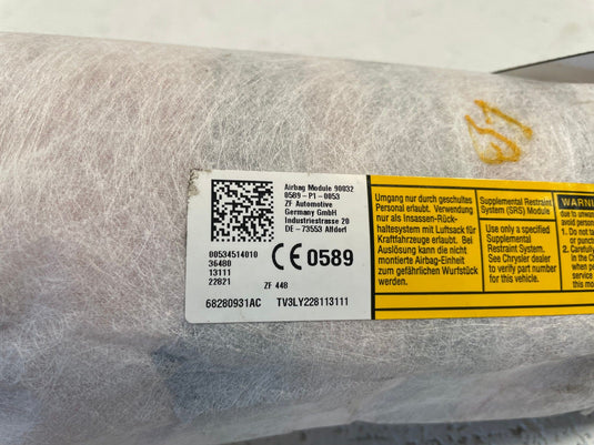 2020-2023 JEEP GLADIATOR FRONT LEFT DRIVER SIDE SEAT AIRBAG AIR BAG
