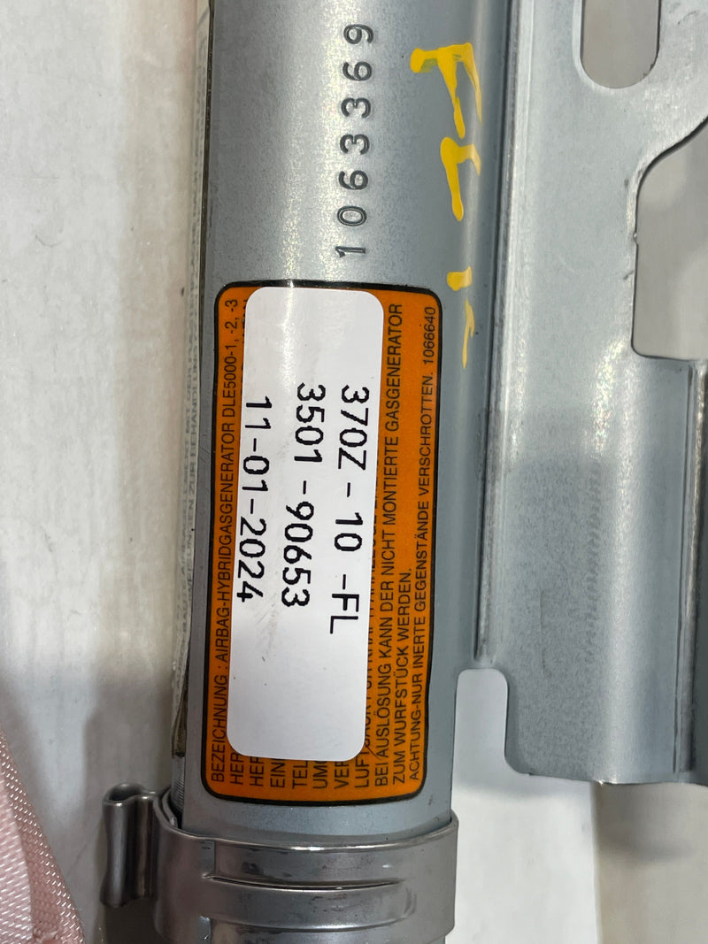 Load image into Gallery viewer, 2009-2014 NISSAN 370Z LEFT DRIVER SIDE ROOF CURTAIN AIRBAG AIR BAG # 90653
