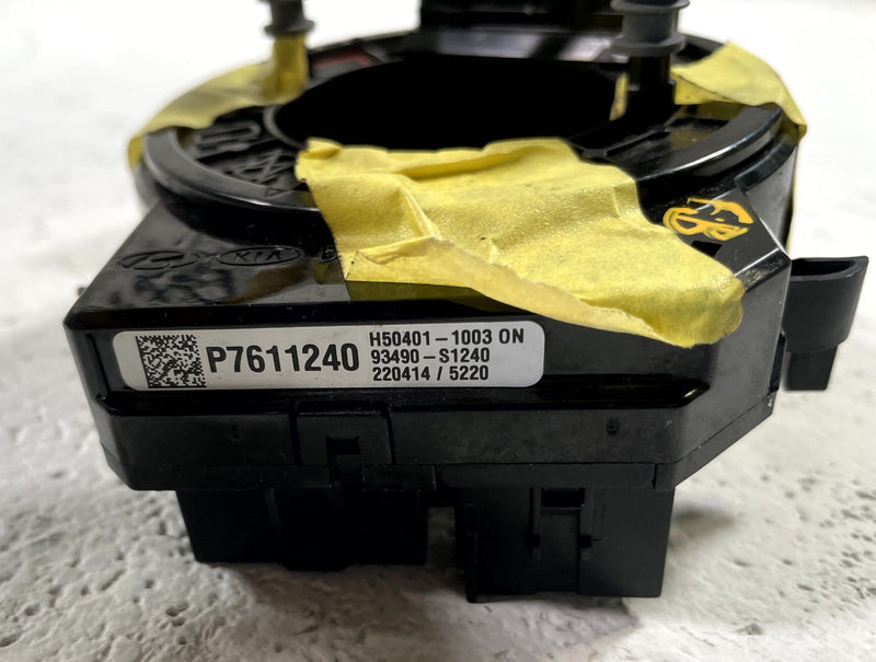 Load image into Gallery viewer, 20-25 KIA TELLURIDE STEERING WHEEL CLOCK SPRING CONTROL UNIT W/ HEATED # 112734
