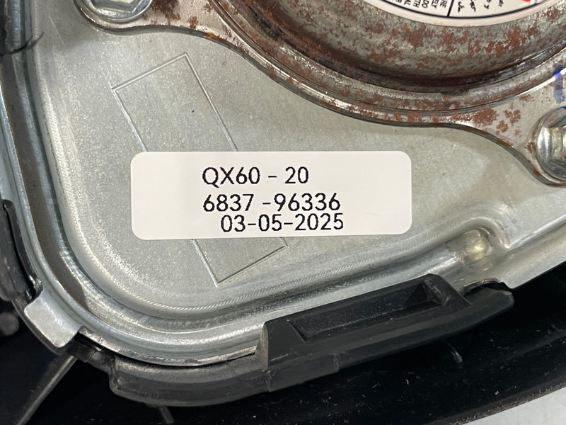 Load image into Gallery viewer, 2014 - 2020 INFINITI QX60 FRONT LEFT DRIVER SIDE STEERING WHEEL AIRBAG # 96336
