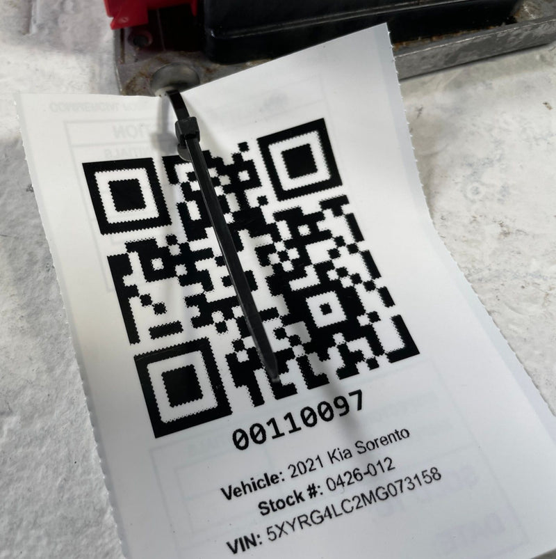 Load image into Gallery viewer, 2021-23 KIA SORENTO RESTRAINT DIAGNOSTIC CONTROL MODULE SRS MODULE 2.5L # 110097

