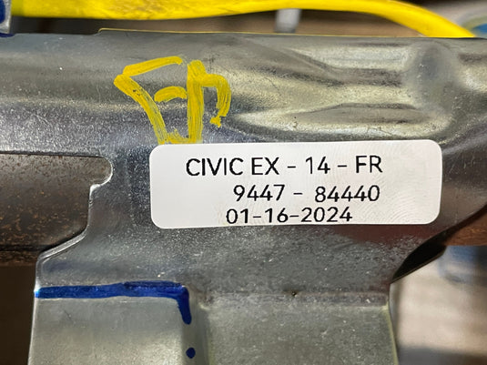 2013 - 2015 HONDA CIVIC SEDAN RIGHT SIDE ROOF CURTAIN AIRBAG AIR BAG