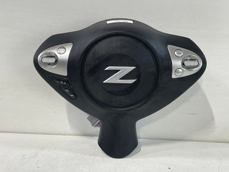 Load image into Gallery viewer, 2009 - 2020 NISSAN 370Z LEFT DRIVER SIDE STEERING WHEEL AIRBAG AIR BAG W/O NAVIGATION # 92424
