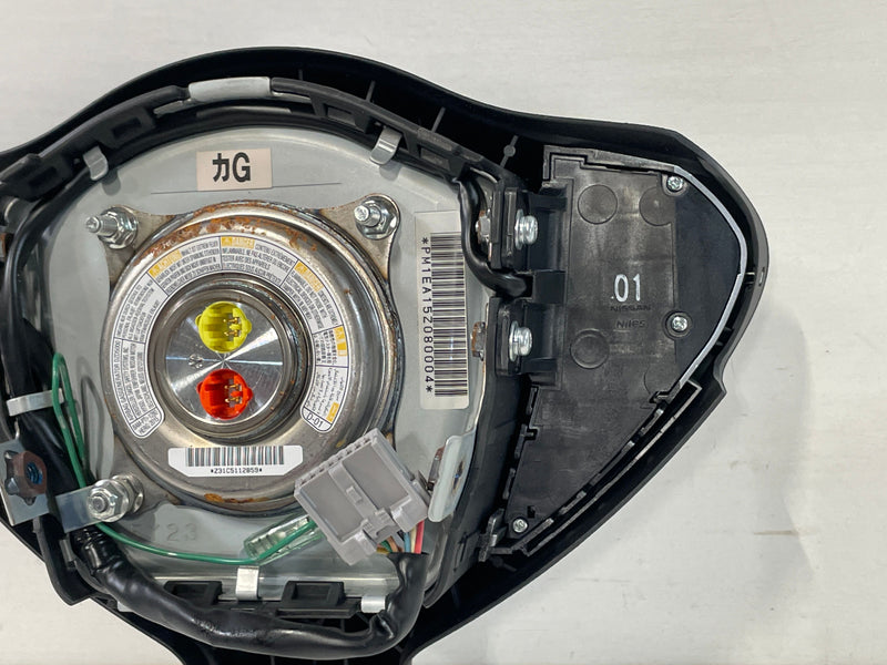 Load image into Gallery viewer, 2009 - 2020 NISSAN 370Z LEFT DRIVER SIDE STEERING WHEEL AIRBAG AIR BAG W/O NAVIGATION # 92424
