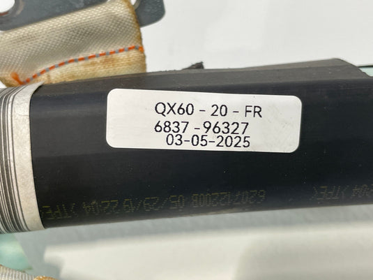 2014 - 2020 INFINITI QX60 RIGHT PASSENGER SIDE ROOF CURTAIN AIRBAG AIR BAG