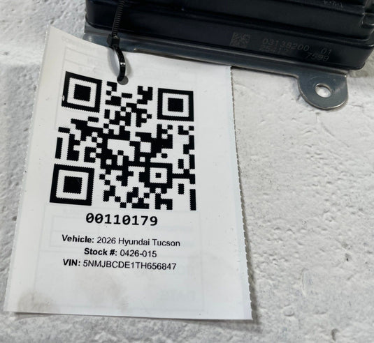 2025-2026 HYUNDAI TUCSON SRS AIRBAG DIAGNOSTIC CONTROL MODULE UNIT