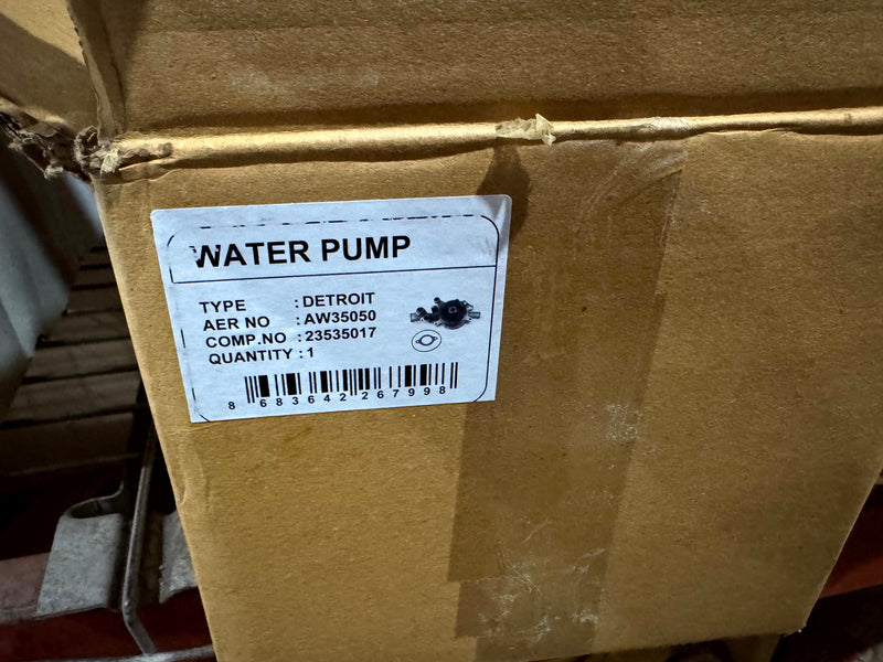 Load image into Gallery viewer, ENGINE WATER PUMP FOR DETROIT DIESEL 60 SERIES 12.0L 12.7L 14.0L EGR 23535017

