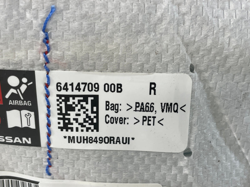 Load image into Gallery viewer, 2017 - 2022 NISSAN ROGUE SPORT RIGHT PASSENGER SIDE SEAT AIRBAG AIR BAG # 91536
