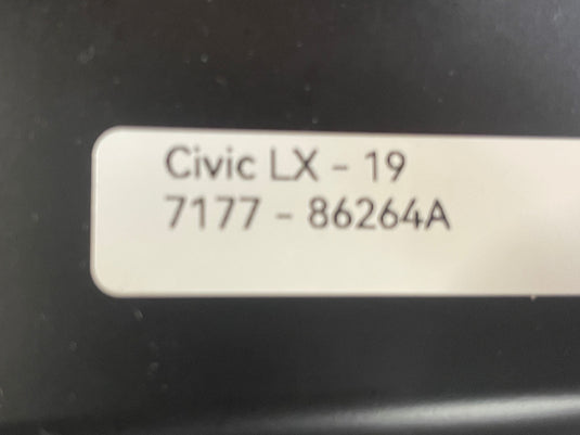 2016-2021 HONDA CIVIC SEDAN RIGHT SIDE DASHBOARD DASH AIR BAG