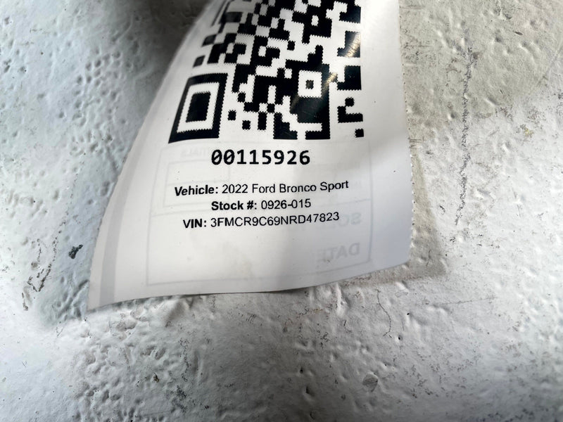 Load image into Gallery viewer, 2021-2026 FORD BRONCO SPORT LEFT DRIVER SIDE STEERING WHEEL AIRBAG # 115926
