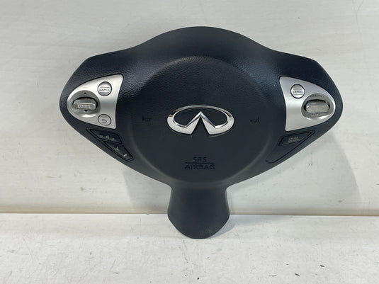 09-17 INFINITI FX35 FX37 FX50 QX70 STEERING WHEEL AIRBAG AIR BAG BLACK 