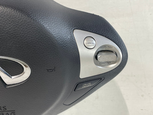 09-17 INFINITI FX35 FX37 FX50 QX70 STEERING WHEEL AIRBAG AIR BAG BLACK