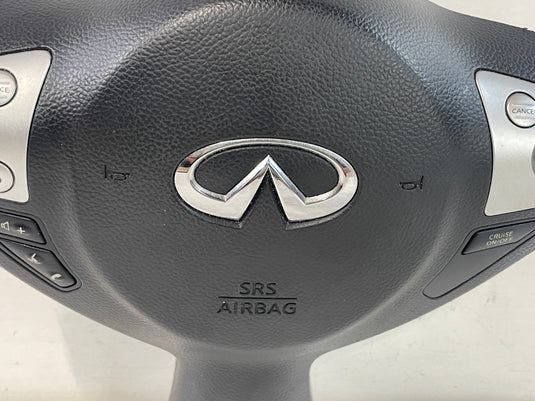 09-17 INFINITI FX35 FX37 FX50 QX70 STEERING WHEEL AIRBAG AIR BAG BLACK