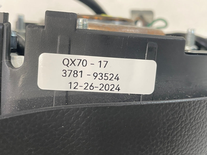 Load image into Gallery viewer, 09-17 INFINITI FX35 FX37 FX50 QX70 STEERING WHEEL AIRBAG AIR BAG BLACK # 93524
