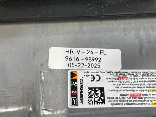 2023 - 2024 HONDA HR-V FRONT LEFT DRIVER SIDE KNEE AIRBAG AIR BAG