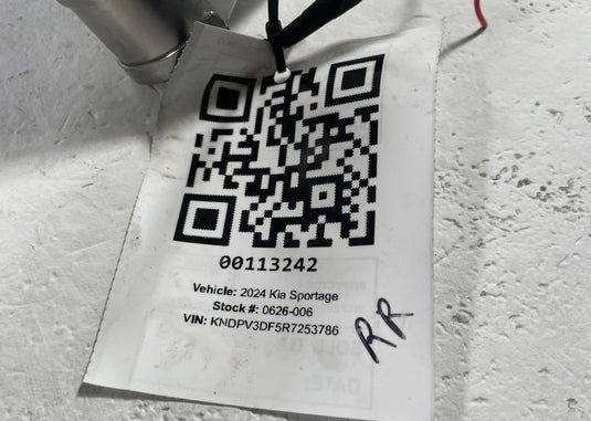 2023-2025 KIA SPORTAGE REAR RIGHT PASSENGER SIDE SEAT AIR BAG AIRBAG
