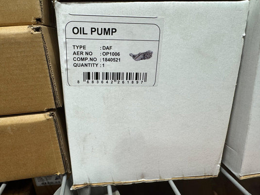 OIL PUMP FOR PACCAR MX13 MX-13 ENGINES DAF 1644099 1666762 1698645 1840521
